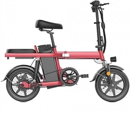 ZJZ Bici elettriches ZJZ Biciclette elettriche veloci per Adulti Mini Piccolo Scooter Bike Mate, Batteria al Litio Uomini e Donne Adulti E-Bike Ultraleggera e Comoda, chilometraggio di Guida 20-200 Km