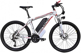 ZJZ Bici elettriches ZJZ Mountain Bike elettrica per Adulti con Batteria agli ioni di Litio da 36 V 13 Ah e-Bike con fari a LED Pneumatico da 26 Pollici a 21 velocità