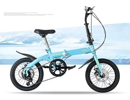 ABDOMINAL WHEEL Bici ABDOMINAL WHEEL Bicicletta Pieghevole, Folding Bike Portatile, Mini Studente Adulto e Donna Scooter