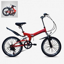 Ceiling Pendant Bici Adult-bcycles BMX 20 biciclette pieghevole pollici di montagna, a 6 velocit variabile acciaio al carbonio Telaio, assorbimento di scossa V Brake All Terrain for adulti Citt pieghevole biciclette