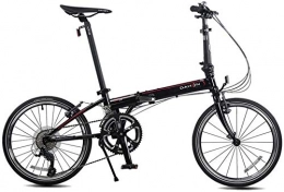 AJH Bici pieghevoli AJH Biciclette Pieghevoli Bicicletta Pieghevole Bicicletta Unisex 20 Pollici Freni a Disco Maiusc Sport Portable Biciclette (Colore: Viola, Dimensioni: 150 * 32 * 107cm)