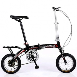 ASYKFJ Bici pieghevoli ASYKFJ Bicicletta Pieghevole Mini Bicicletta Pieghevole Ultra Luce Portatile Single Speed ​​Piccola Bicicletta for Studente di Scuola