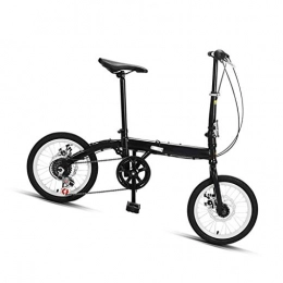 AUKLM Bici pieghevoli AUKLM Bici comfort Biciclette da donna per esercizi aerobici, bici da citt pieghevole da 20 pollici a 6 velocit Bicicletta leggera da donna per uomo adulto Bicicletta leggera da crociera portatile con sedile comodo, alta