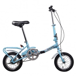 WCY Bici Bambini Biciclette pieghevoli, 12" Light Weight Folding Bike, acciaio di alta carbonio Telaio, Junior studenti delle scuole superiori Single Speed ​​telaio rinforzato Commuter Bike yqaae