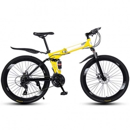 BaiHogi Bici Bici da Corsa Professionale, Pesare Luce Portatile Folding Bike, 26 Pollici 30-Knife Spoke Wheel con Ammortizzatore, City Bike della Bicicletta della Strada Adulto Uomini Donne Mountain Bike