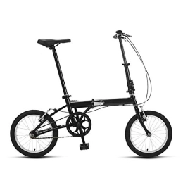 LXJ Bici Bici da strada Bici per adulti Bike da 16-Inchroad Bike Bike Bike Bici Portatile Pieghevole Bicicletta Pieghevole Bicicletta Single-Speed ​​Telaio in acciaio ad alta velocità con V-Brake adatto per st