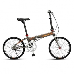 LLF Bici Bici Pieghevole, Biciclette Pieghevoli, Da 20 Pollici Mini Portatile Studente Comfort Folding Bike for Gli Uomini Donne Leggero Pieghevoli Casual Biciclette, Biciclette Smorzamento, Assorbimento Degli