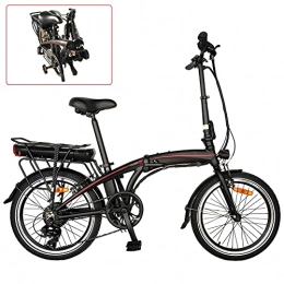 CM67 Bici Bici Pieghevole Bike Bicicleta eléctrica Bicicletta elettrica regolabile in altezza Bicicletta pieghevole Pure con cambio a 7 marce Adatto per adolescenti e adulti