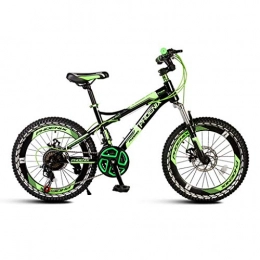 Bici pieghevoli Bici Bici pieghevoli Bicicletta Portatile Single Speed ​​per Bambini Bicicletta Mountain Bike Bicicletta Pieghevole Unisex Bicicletta Da 18 Pollici Con Ruote Piccole ( Color : Green1 , Size : 122*62*83cm )