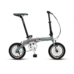 XIAXIAa Bici pieghevoli Bicicletta, Bicicletta Portatile da 14 Pollici, Bici da Pendolare per il Tempo Libero in Città, Telaio Pieghevole in Lega Di Alluminio, Resistente Al Carico, per Adulti / Studenti / C / 115