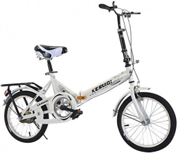 HCMNME Bici Bicicletta durevole di alta qualità, Biciclette da montagna, Bicicletta leggera Studente Adulto Sport all'aperto Bike Mini Pieghevole Bike Road Bike da 20 pollici Pieghevole Pieghevole Bici for bicicl