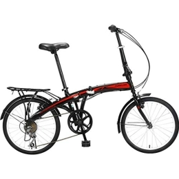 BJYX Bici pieghevoli Bicicletta pieghevole bicicletta pieghevole, ruote da 20 pollici, bicicletta pieghevole antiurto per bici da donna adulta e femminile
