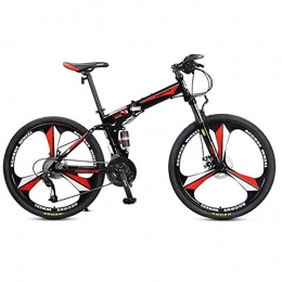 AI CHEN Bici pieghevoli Bicicletta Pieghevole Mountain Bike Full Suspension Soft Tail Frame Uomini e Donne Bicicletta Bicicletta Adulto Una Ruota 27 Shift