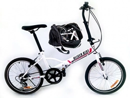 OLIVER BIKE Bici Bicicletta Pieghevole Ruota 20" Folding Bike 6 Velocita' con Borsa da Trasporto!