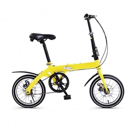 JustSports1 Bici pieghevoli Biciclette Pieghevoli Bicicletta Pieghevole da Città da 14 Pollici Bicicletta Pieghevole Ultraleggera e Portatile Bicicletta con Freno a Disco a Velocità Variabile per Adulti Studenti Uomini E Donne