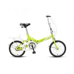 BIKESJN Bici BIKESJN Mini Bicicletta Ultraleggera for pendolarismo for Bici da Studente Universale for Bicicletta da 16 Pollici for Studenti universali (Color : Fluorescent Green)