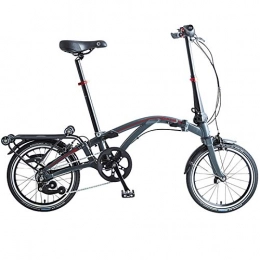 Dahon Bici pieghevoli Dahon Curl i4, Bicicletta Pieghevole Unisex Adulto, Antracite, 16