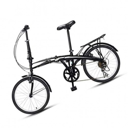 DFKDGL Bici DFKDGL - Sella ergonomica pieghevole, 7 velocità, leggera, pieghevole, telaio curvo in acciaio al carbonio, ruote da 50, 8 cm, per adulti, uomini e donne, unisex (colore: Nero-rosso) monociclo