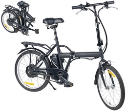 eRädle Bicicletta elettrica: pieghevole Pedelec 20" con motore senza spazzole, batteria 24 V (4,4 AH), 25 km/h.