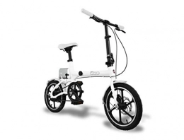 Fiat Bici Fiat Fbike16-W, Bici Elettrica Pieghevole Unisex – Adulto, Bianco, 16 Pollici