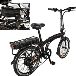 CM67 Bici Folding Sport Bicicletta Bici Pieghevole Bicicletta elettrica regolabile in altezza Bicicletta pieghevole con regolatore a 5 velocità Bicicletta unisex