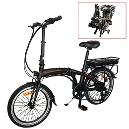 CM67 Bici Folding Sport Bicicletta Bici Pieghevole Bicicletta elettrica regolabile in altezza Bicicletta sportiva pieghevole con 3 modalità di guida Adatto per regali per adulti