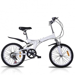 CHEZI Bici foldingPieghevole Mountain Bike Cambio smorzamento Mountain Bike Giovani Studenti Bambini 20 Pollici