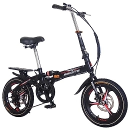 ITOSUI Bici pieghevoli ITOSUI Mountain bike pieghevole per adulti Bicicletta pieghevole a 6 velocità Bicicletta da città pieghevole facile con freno a disco Bicicletta portatile per adolescenti, adulti