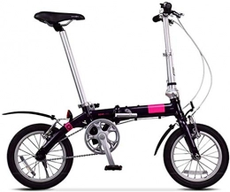 KKKLLL Bici KKKLLL Bicicletta Pieghevole Mini Ultraleggera per Uomo e Donna Mini Bicicletta Portatile 14 Pollici