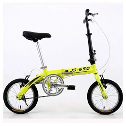 KXDLR Bici KXDLR Biciclette Pieghevoli da 14 Pollici Variabile Biciclette Lega di Alluminio della Bicicletta di velocità Maschio E Femmina Adulti della Bicicletta Esterna Che Guida Il Fitness Biciclette, Verde