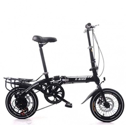 LCYFBE Bici pieghevoli LCYFBE Bici Pieghevole / Bici da Città Unisex, Uomo, Donna / Alluminio Leggero, 7 velocità, Sistema di Piegatura Rapida 14 kg