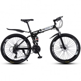 LIU Bici LIU Mountain Bike, Bicicletta Pieghevole da 26"Bici da Corsa Bici da Strada Freni a Doppio Disco Bici da Montagna Pieghevole Bici da Studente (21 / 24 / 27 velocità), 21speed