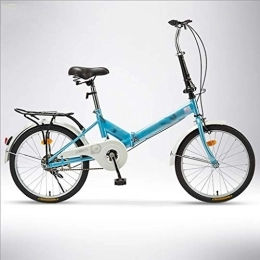 Liudan Bici Liudan Bicicletta Pieghevole per Esterni Ultra-Leggero for Adulti Portatile Bicicletta Pieghevole Piccolo velocità della Bicicletta Bicicletta (Color : D)