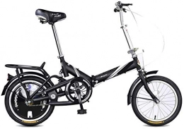 Mnjin Bici Mnjin Bicicletta da Strada Bicicletta Pieghevole Stile Studente Cintura Antiurto Ripiano per pendolari Monopattino Mini Bicicletta Portatile da 20 Pollici