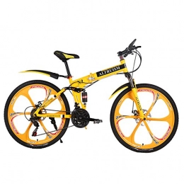 Mountain bike Altruism da 26", per uomini e donne, con freno a disco anteriore e posteriore, X9, Gelb