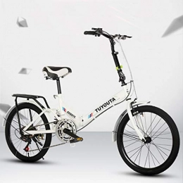 nobran Bici pieghevoli Nobran Bicicletta pieghevole leggera da 50, 8 cm per adulti studenti, per impiegati, ambienti urbani e in prossimità di pendolari.