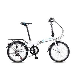 Ownlife Bici pieghevoli Ownlife 20inch Bici Pieghevole Bici Adulta della Bicicletta da Uomo e Speed ​​Bike Adulti delle Donne (Color : B)