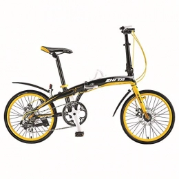 WCY Bici Pieghevole biciclette for bambini Biciclette Cambio bicicletta pieghevole in alluminio bambini Bike Sport Fashion Bike 20 pollici yqaae