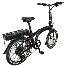 CM67 Bici Pure Bici Pieghevole Bicicletta pieghevole per adulti Bicicletta elettrica per adulti endurance da 50 km Bicicletta pieghevole Pure con cambio a 7 marce Adatto per brevi viaggi