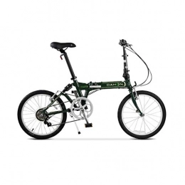 Rong Bici Rong Biciclette pieghevoli Bicicletta alluminio Bicicletta pieghevole Ultra luce dello spostamento adulti uomini e donne della bicicletta Ammortizzatore biciclette, 7-velocità Shift (Colore: Nero, Dim
