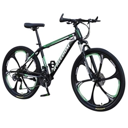 SEESEE.U Bici SEESEE.U Mountain Bike da 26 Pollici, Bicicletta MTB, Mountain Bike per Studenti Adulti all'aperto, Mountain Bike Hardtail in Acciaio al Carbonio, 21 velocità (Non Pieghevole)