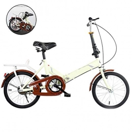 SYCHONG Bici pieghevoli SYCHONG Pieghevole 20 Pollici Bicicletta Maschio E Femmina per Adulti Ultralight Bambini Portatile Piccolo Road Bike, A