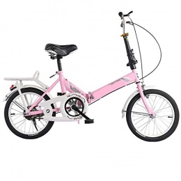 SYCHONG Bici SYCHONG Pieghevole 20 Pollici Bicicletta Maschio E Femmina per Adulti Ultralight Bambini Portatile Piccolo Road Bike, B