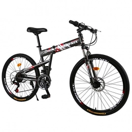 WuZhong Bici WuZhong F Bicicletta Pieghevole Mountain Bike Smorzamento velocit su Strada Ciclismo Adulti Maschi e Studentesse 26 Pollici 27 velocit