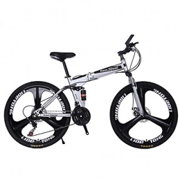 WZB Bici WZB 26"Mountain Bike - 17" Telaio in Alluminio con Freni a Disco - Selezione Multicolore, 4, 21 velocit