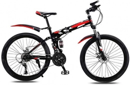 XIN Bici XIN Folding Bike Bicicletta della Montagna Cruiser velocità variabile Studente Esterna Sport Ciclismo Portatile Pieghevole Bici for Uomo Donna Leggero Pieghevole Casuale Damping Biciclette