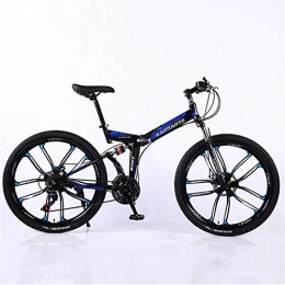 XINGXINGNS Bici XINGXINGNS Mountain Bike, Acciaio al Carbonio Doppi Freni Mountain Bike in da 26 Pollici, Bici da Trekking con Doppio Freno A Disco Adatto per Sport Ciclismo Outdoor Famiglia Road Bike, 26inch21speed