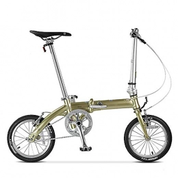 XMIMI Bici pieghevoli XMIMI Pieghevole Telaio in Alluminio per Bicicletta a velocità Singola Mini Pieghevole Veloce 14 Pollici Ultra Leggero