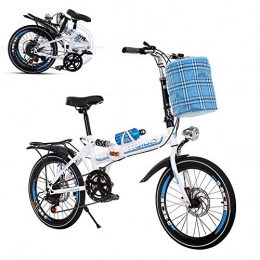 JIAWYJ Bici pieghevoli YANGHAO-Mountain bike per adulti- Pieghevole Bicicletta per adulti, Velocità variabile da 26 pollici Portatile Bicycle Assorbimento d'ammortizzatore Assorbimento anteriore e posteriore Doppio disco Fr