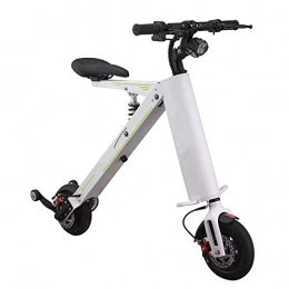 YLJYJ Bici YLJYJ Folding Electric Bike, Adult Mini Folding Electric Car Bike Aluminum Alloy Frame Portable Folding Bicycle Battery Outdoor Motorcycle tra(Exercise Bikes)